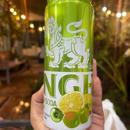 น้ำอัดลมโซดาสิงห์ บ๊วยเลมอนโซดา