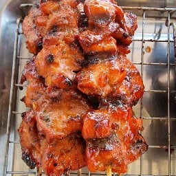 ไก่ย่างแดง กาแฟโบราณ