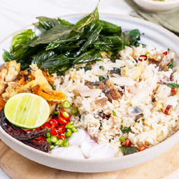 ข้าวผัดปลาสลิด