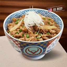 ข้าวหน้าเนื้อย่าง(ไซส์ใหญ่)