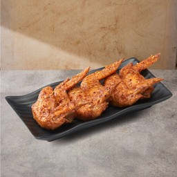ปีกไก่ทอดหม่าล่า 6 ชิ้น
