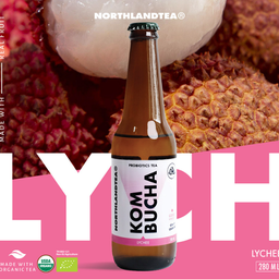 Lychee Kombucha Bottle 280 ml