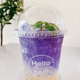 น้ำผึ้งอัญชันมะนาวโซดา