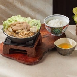 ชุดสุกี้นาเบะหมู