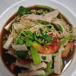 ตำมาม่าหมูยอ