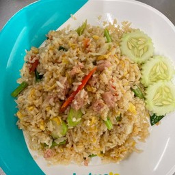 Fried Rice With Fermented Pork (Thai-Buddhist Food)