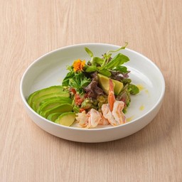 สลัดอโวคาโดกุ้ง