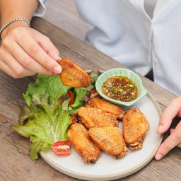 ปีกไก่ทอดเกลือ
