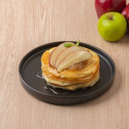 แอปเปิ้ลคารามเลไลซ์แพนเค้ก