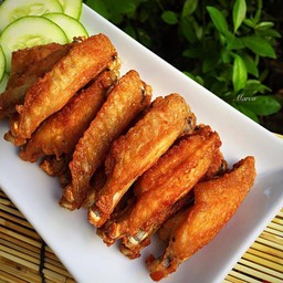 ไก่ตะเกียบทอดน้ำปลา