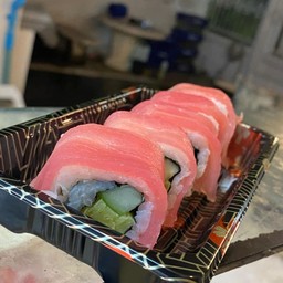 ชุดทูน่าโรล 5 ชิ้น Maguro (Tuna) Roll Set 5 pcs.