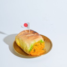 ปังสังขยาใบเตยฝอยทอง