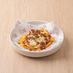 มันฝรั่งทอดทั้งเปลือก