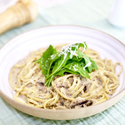LINGUINE TRUFFLE CREAM SAUCE