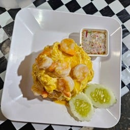 ข้าวไข่ข้นกุ้ง