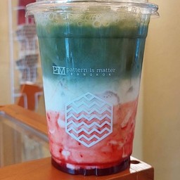 Strawberry Matcha Latte