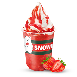สตอเบอร์รี่สโนว์สมูทตี้ Strawberry Snow Smoothie