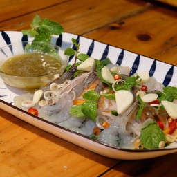 กุ้งแช่น้ำปลา