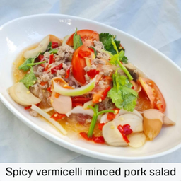 ยำวุ้นเส้นหมูสับ.