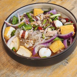 ยำวุ้นเส้นรวมมิตร 🐷🐙