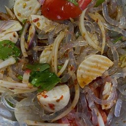 ยำเส้นแก้วหมูยอ