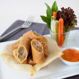 ปอเปี๊ยะทอดกุ้ง