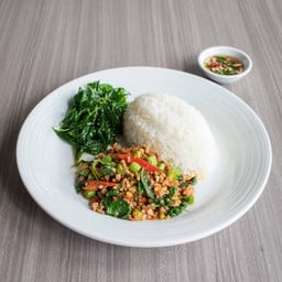 ข้าวกระเพราหมู