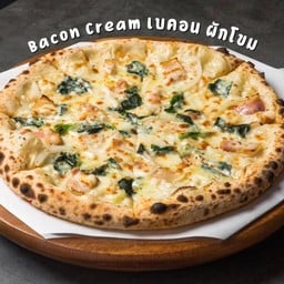 เบคอน ผักโขม