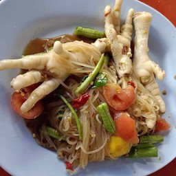 ตำเส้นเล็ก ซุปเปอร์ตีนไก่