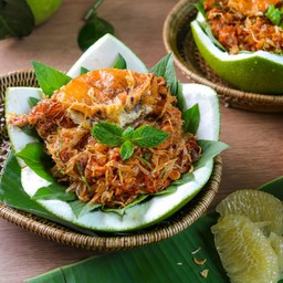 ยำส้มโอศรีเรือน (ปูนิ่ม)