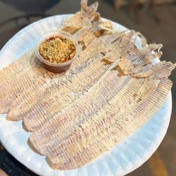 ปลาหมึกบด โบราณ (ไซส์เล็ก6ตัว)