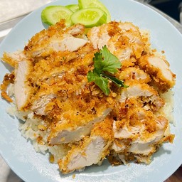 (โปรโมชัน) ข้าวมันไก่ทอดธรรมดา