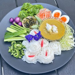 ขนมจีนน้ำยาปู (ไซส์ L)