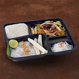 ยกกล่อง 3 (ปากหม้อญวน + ส้มตำ)