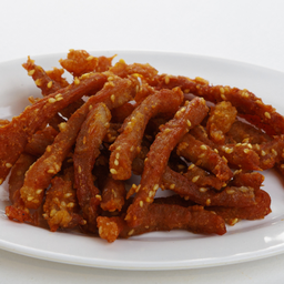 หมูแดดเดียว/Fried Sun Dried Pork