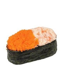 ไข่กุ้งส้ม สลัดปูอัด