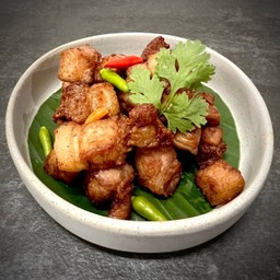 หมูทอดกะปิ