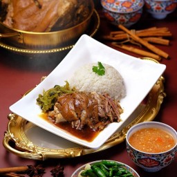 ข้าวขาหมู(เนื้อ+หนัง)
