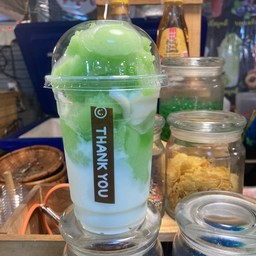 แอปเปิ้ลเขียวสมูทตี้โยเกิร์ต