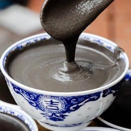 นมสด งาดำ