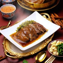 ขาหมูเปล่า(เนื้อ+หนัง)