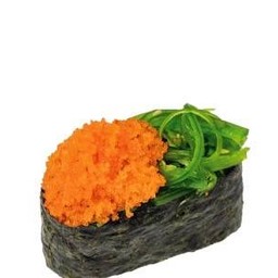 ยำสาหร่าย ไข่กุ้งส้ม
