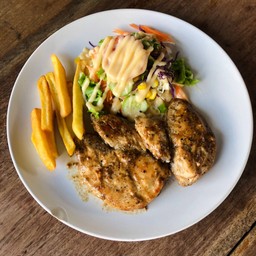 สเต๊กไก่