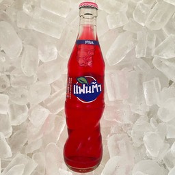 น้ำแดงแฟนต้าแก้วโอ่ง