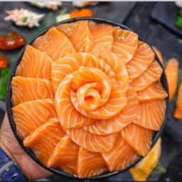 แซลมอนนอร์เวย์สด 1 กิโลกรัม ฟรีสาหร่าย