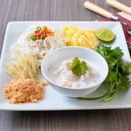 ขนมจีนซาวน้ำกุ้ง