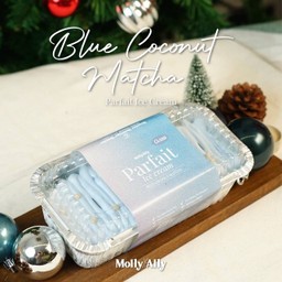 (Parfait Ice Cream) Blue Coconut Matcha