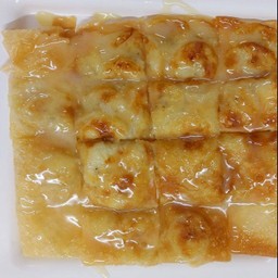 โรตีกล้วย+ชีส  Roti Banana with Cheese