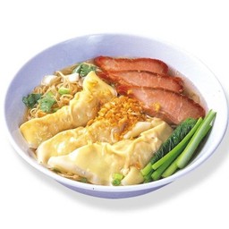 บะหมี่เกี๊ยวหมู หมูแดง