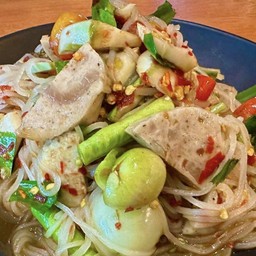 ตำเส้นเล็ก/หมูยอ